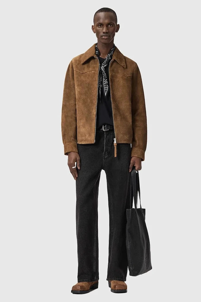 Велурено яке AllSaints DELLCOT