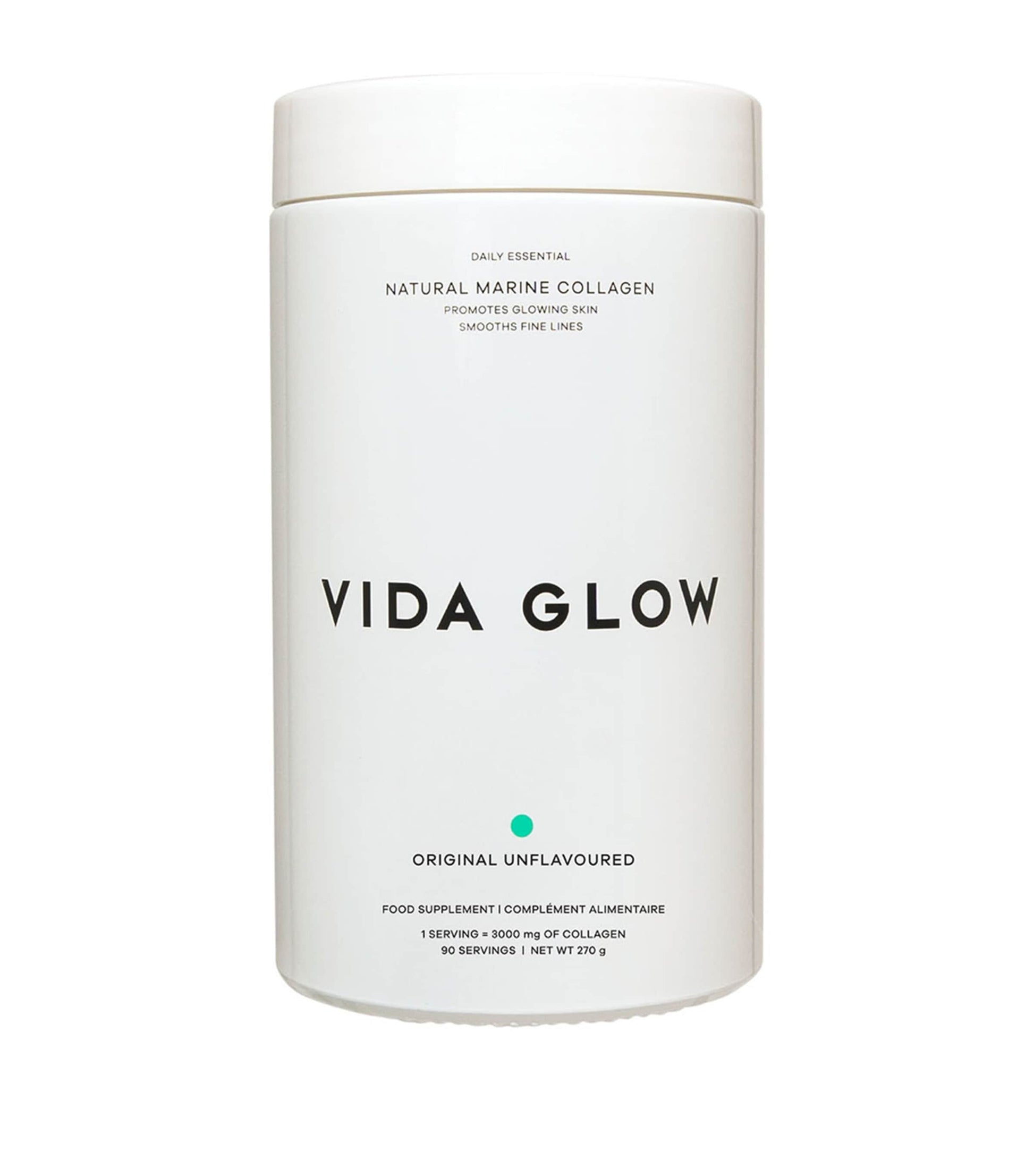 Vida Glow Natural Marine Collagen (3 x 90g)