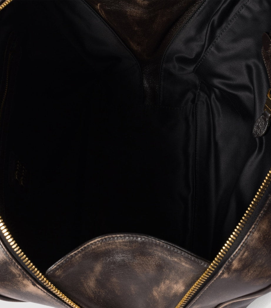 Nappa Leather Beau Top-Handle Bag