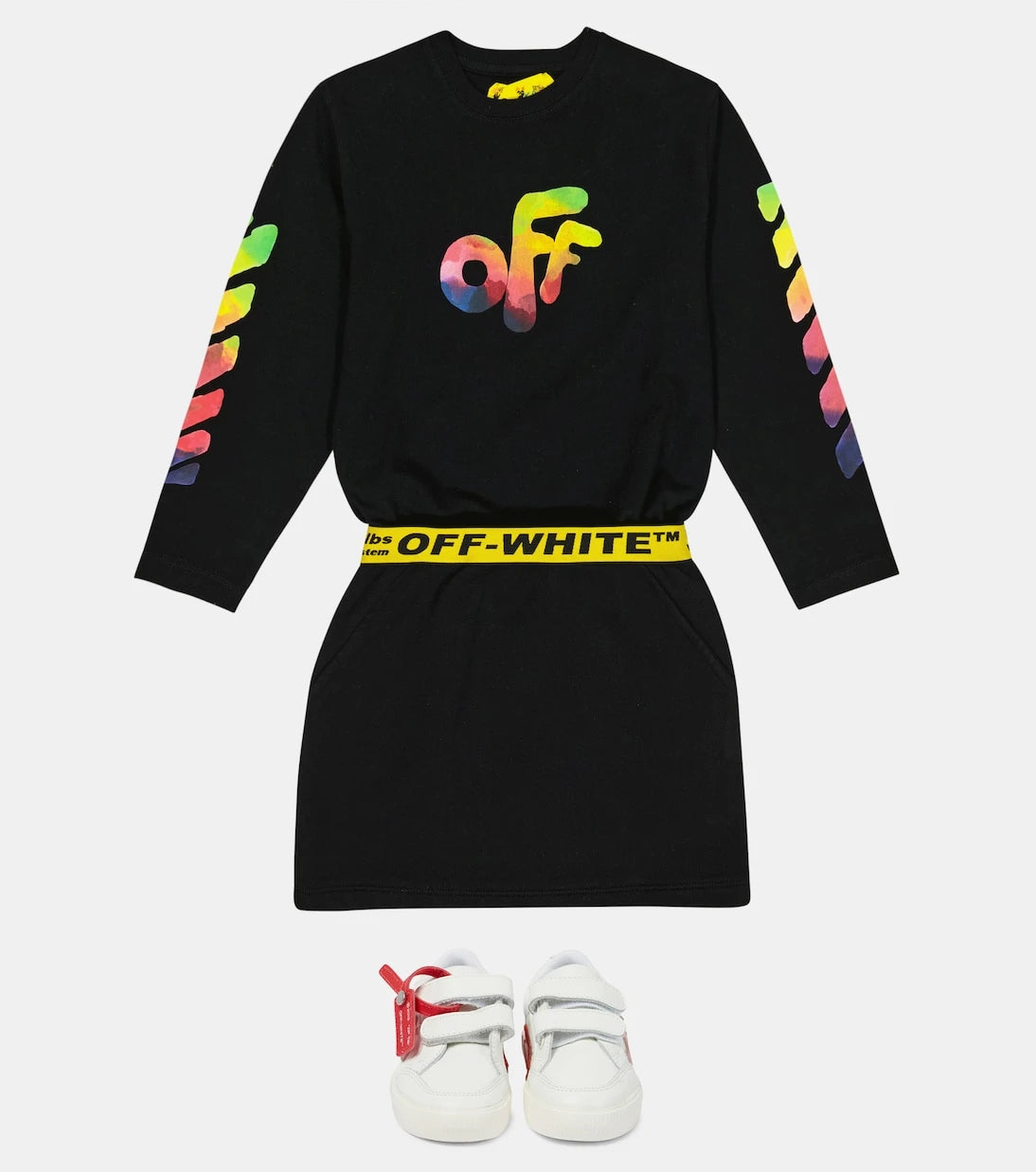 Off-White Kids - Cotton jersey skirt