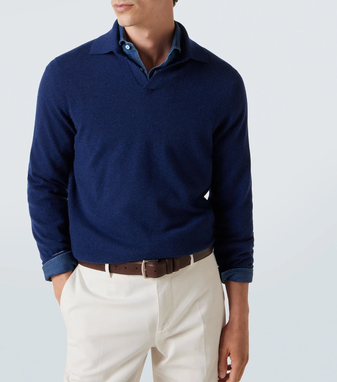 Brunello Cucinelli - Cashmere polo sweater