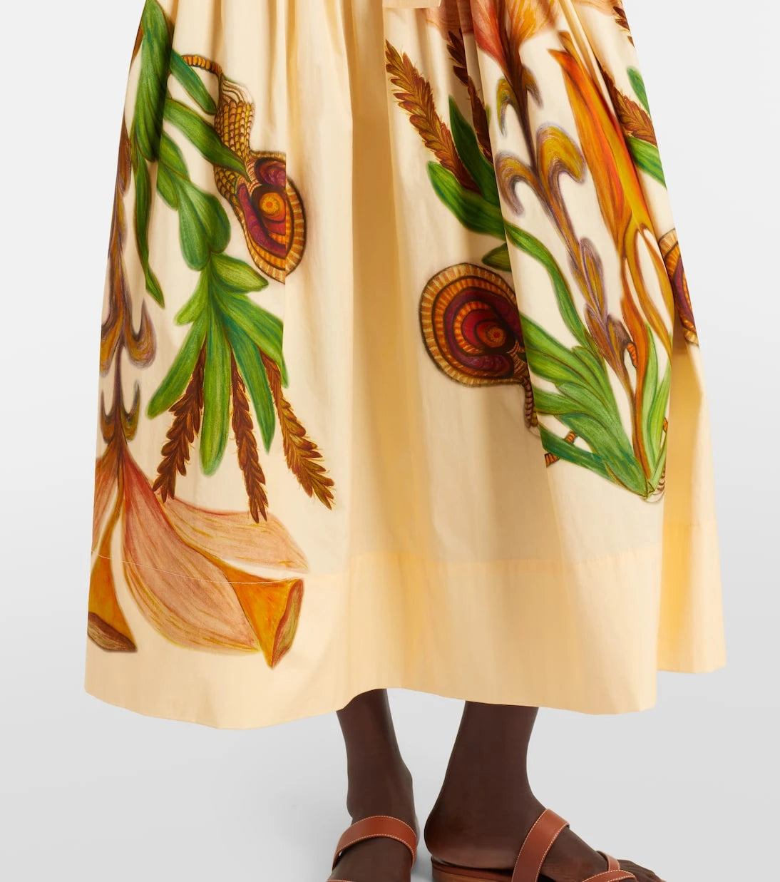 Ulla Johnson - Aniline printed cotton midi dress