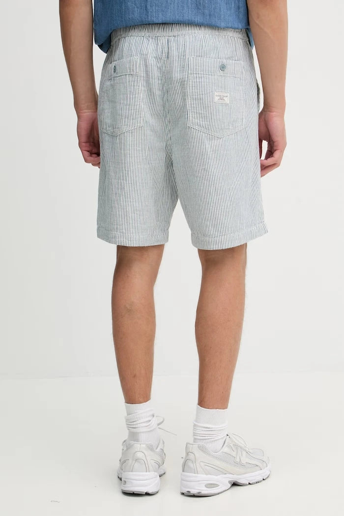 Guess Jeans Erkek Kısa Pantolon, Keten Karışımlı