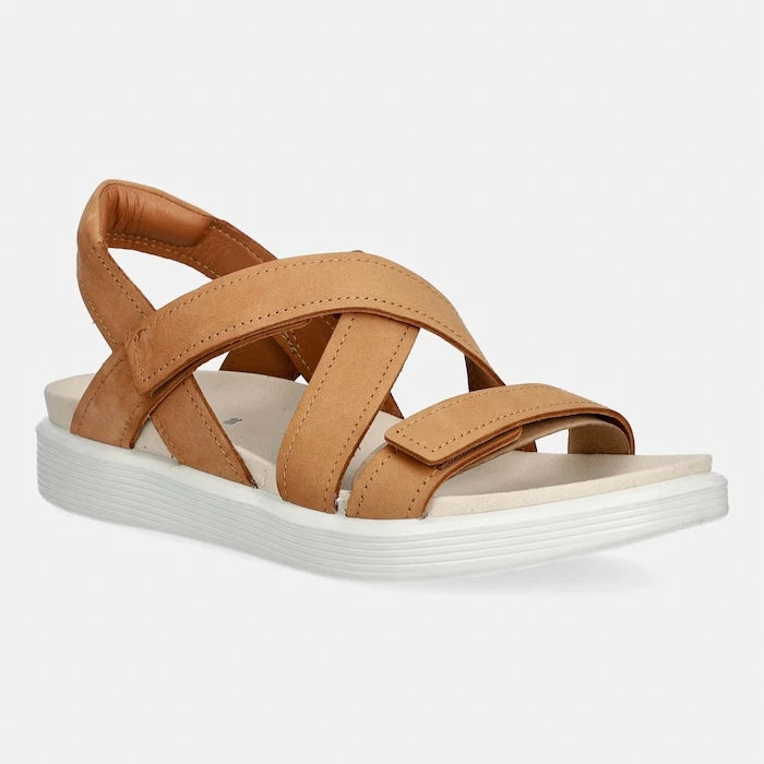Сандали от набук Ecco Soft Sandal W