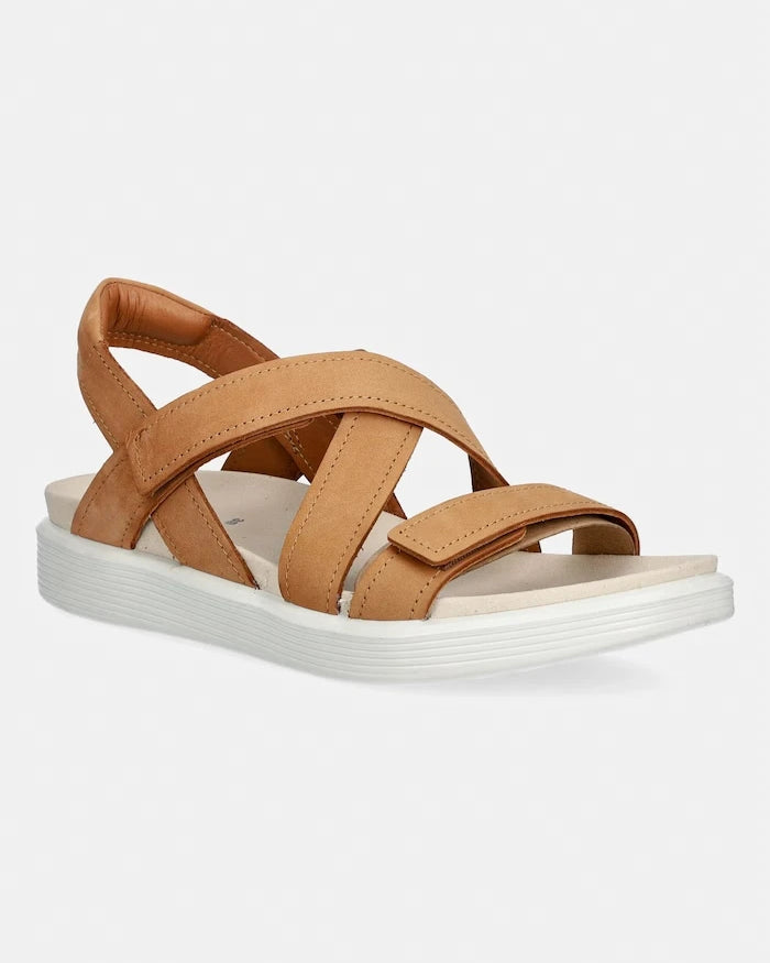 Nubuk Sandalet Ecco Soft Sandal W