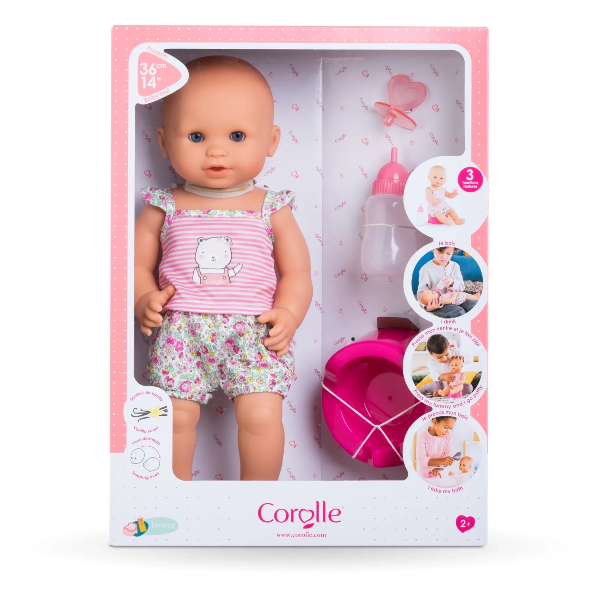 Corolle - Emma peeing doll