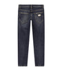 Dolce & Gabbana Kids Embroidered-Flower Jeans
