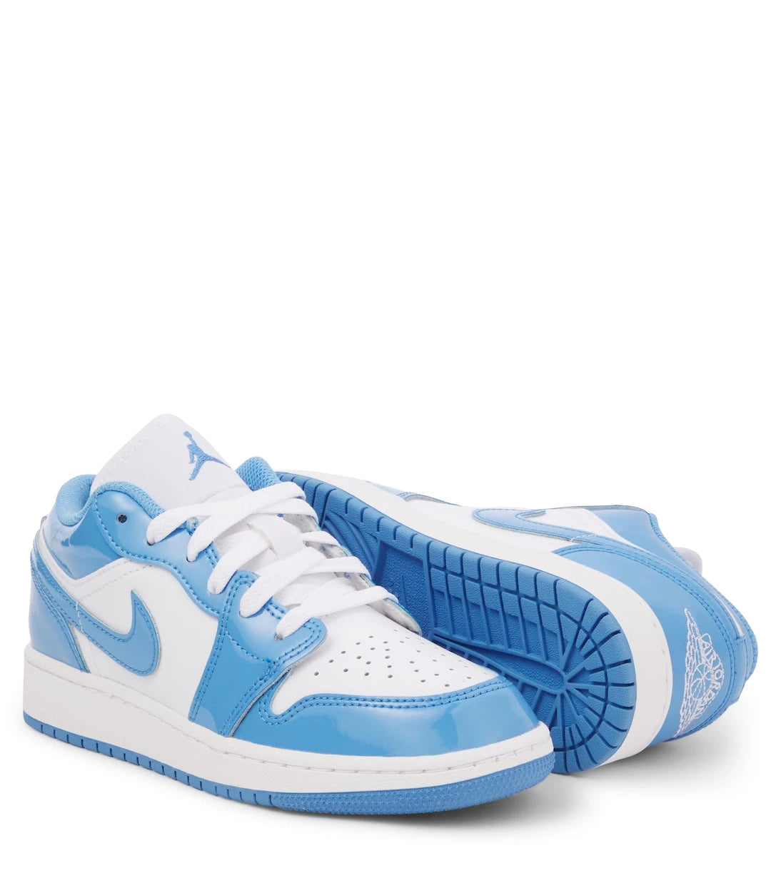 Nike Kids - حذاء Air Jordan 1 الرياضي الجلدي