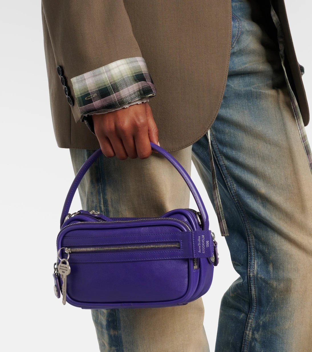 Acne Studios - Camero Kit Mini leather top-handle bag