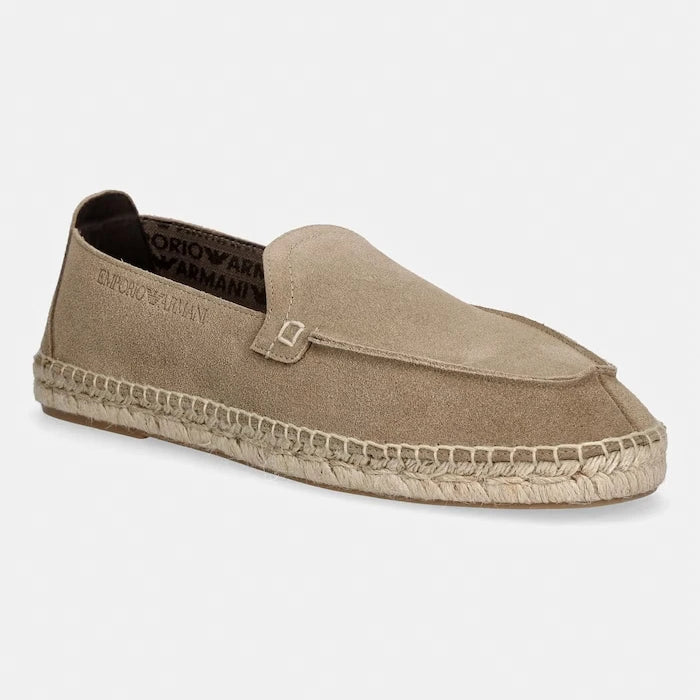 Emporio Armani Erkek Süet Espadril