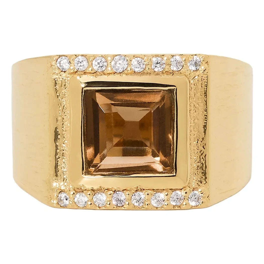 Irene d'Arloz - Ring 02 | Smoky Quartz