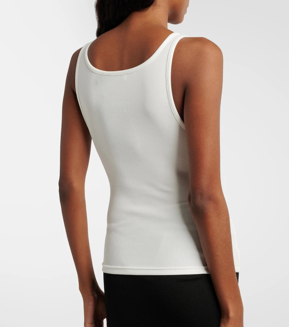 Christopher Esber - Cutout ribbed-knit top