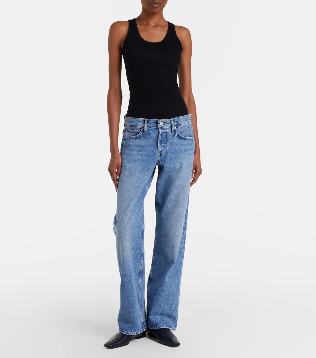 Agolde - Low Rise Loose straight jeans