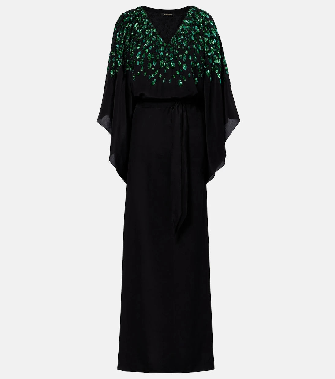 Roberto Cavalli - Sequined silk gown