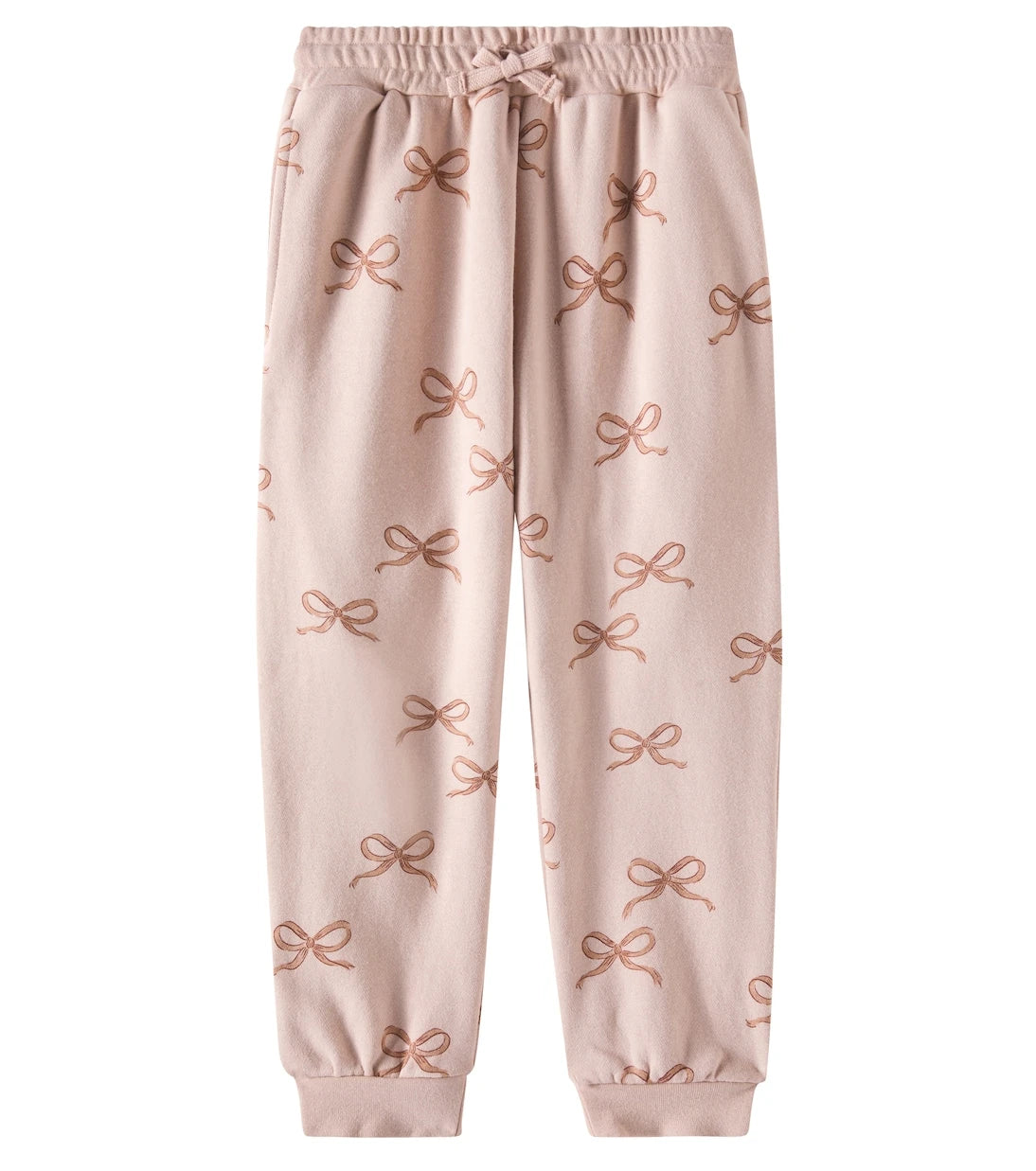Rylee + Cru - Bows cotton-blend sweatpants