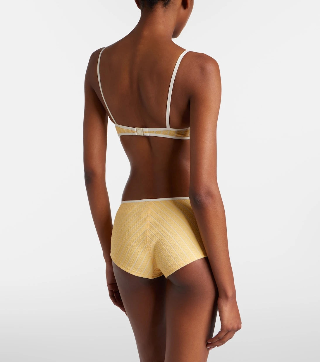 Eres - Coconut striped bikini top