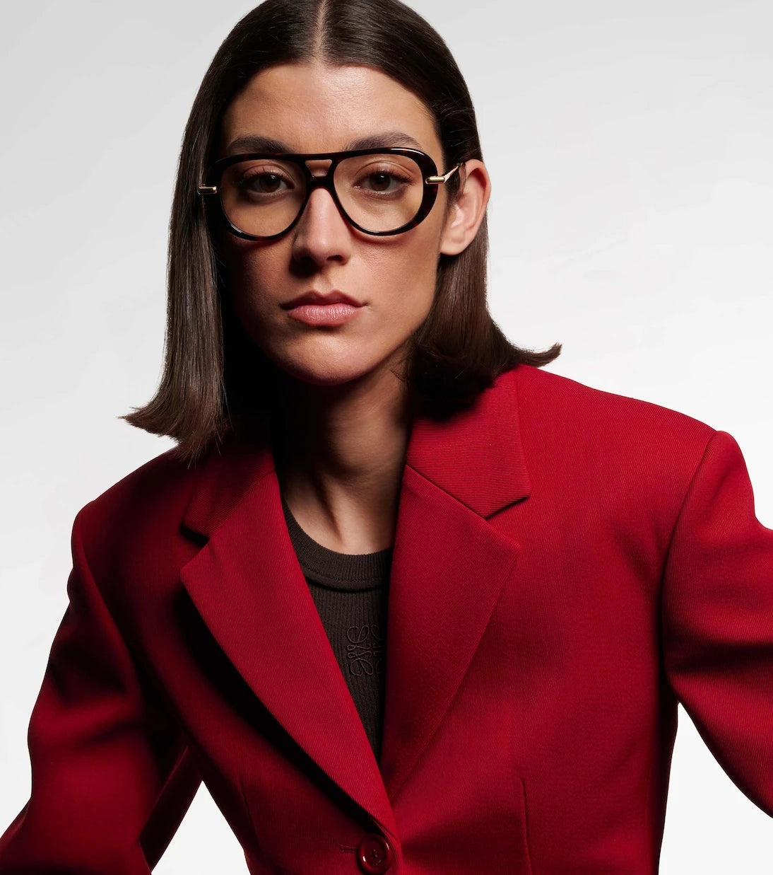 Loewe - Slim aviator glasses