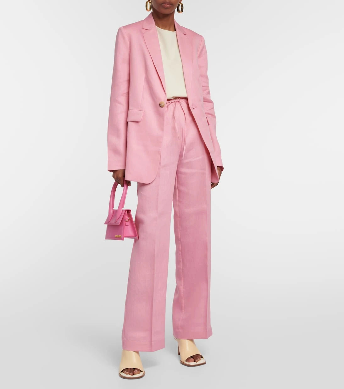 Asceno - Azores single-breasted linen blazer