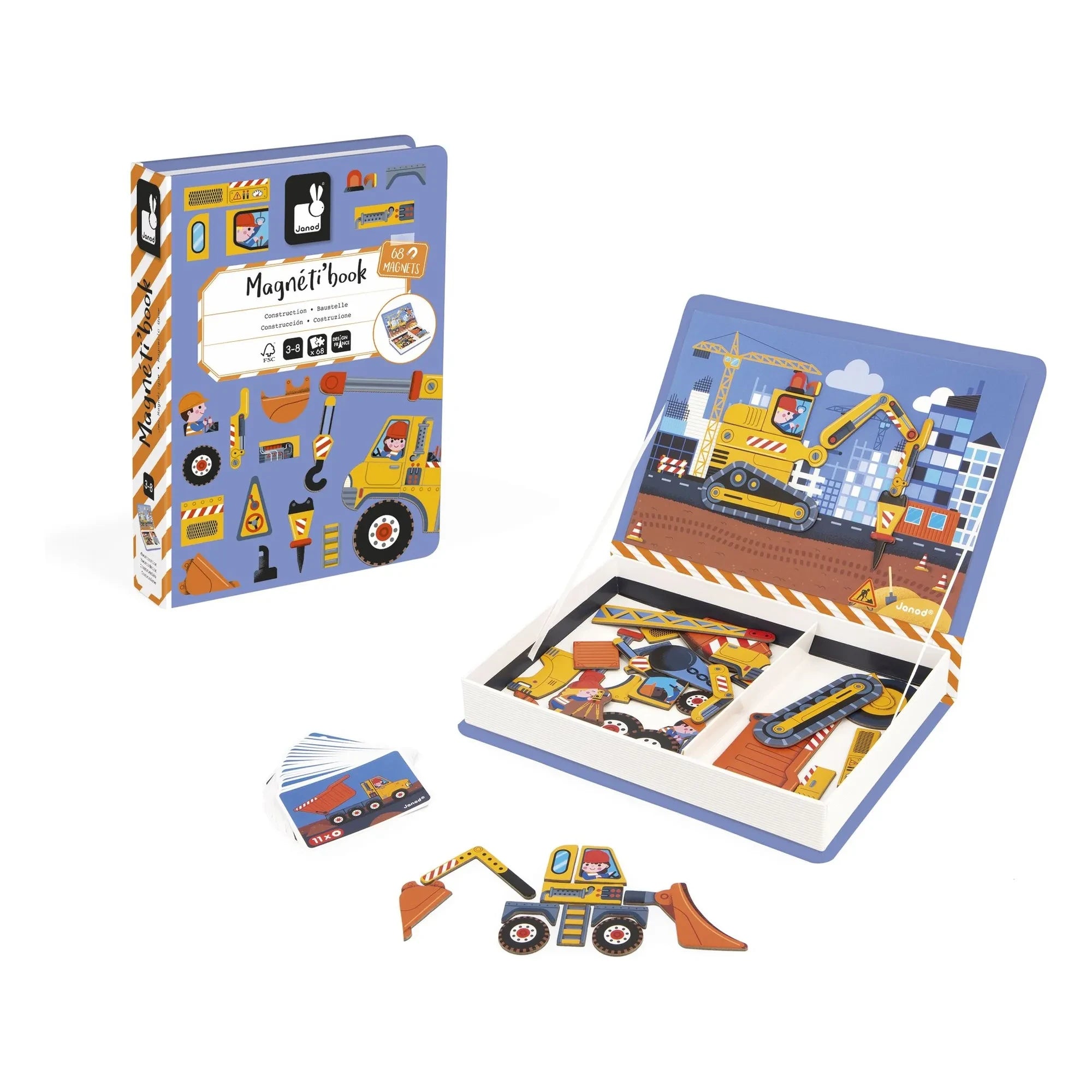 Janod - Magneti'book - Construction