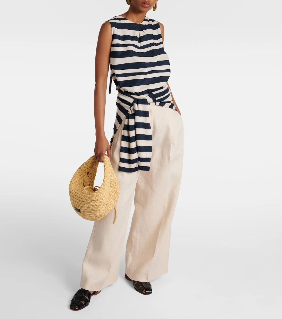 'S Max Mara - Haway striped cotton top