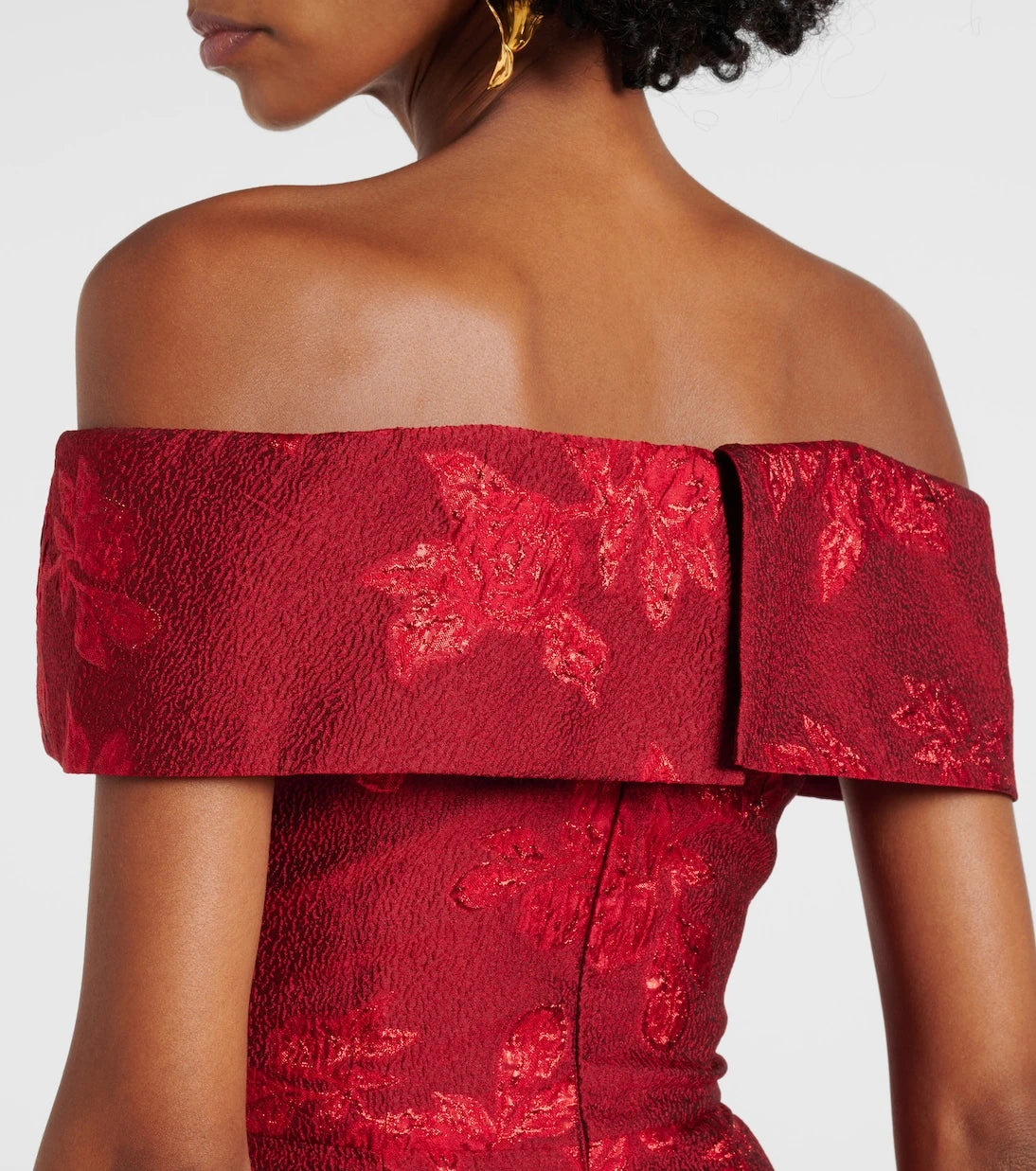 Rebecca Vallance - Henrietta brocade bustier gown