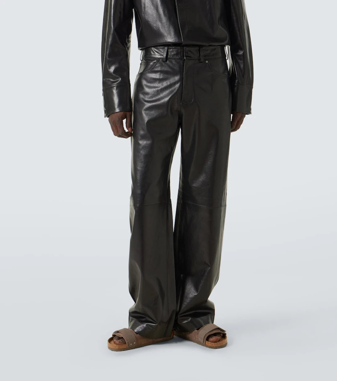 Entire Studios - Leather straight pants
