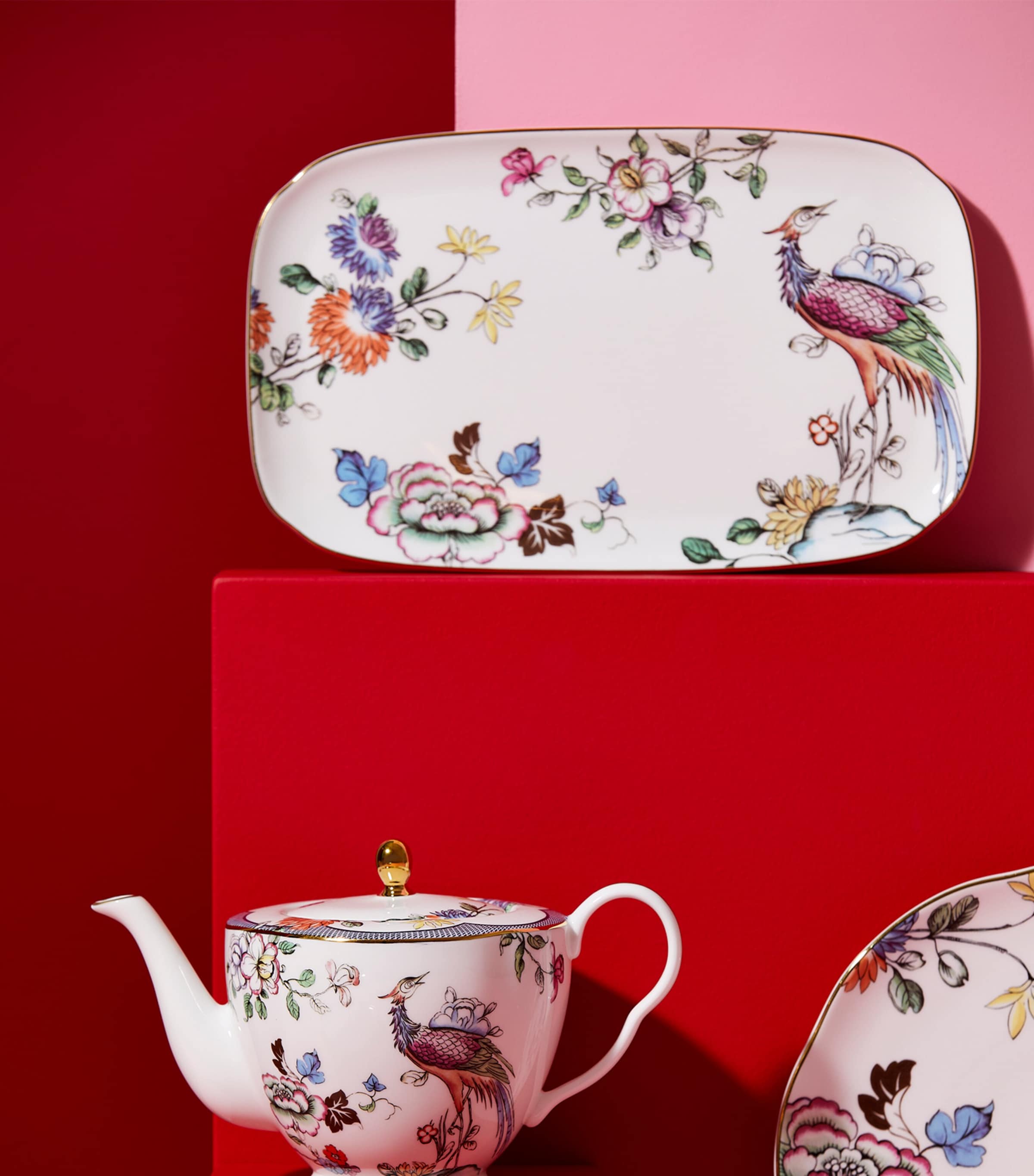 Fortune Rectangular Tray (25cm)