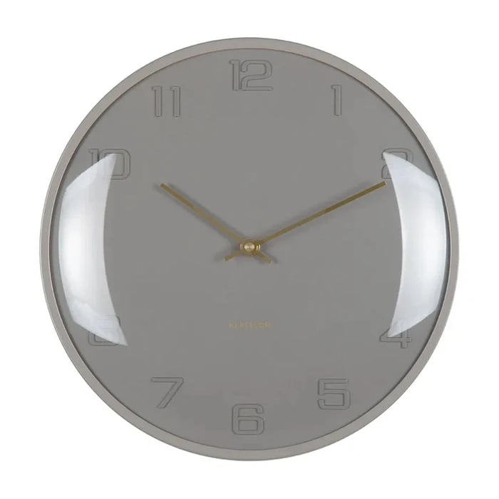 Стенен часовник Karlsson Fuerte Dome 30,5 cm