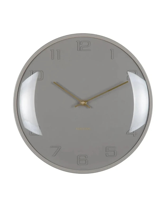 Стенен часовник Karlsson Fuerte Dome 30,5 cm