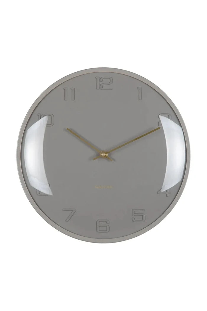 Стенен часовник Karlsson Fuerte Dome 30,5 cm