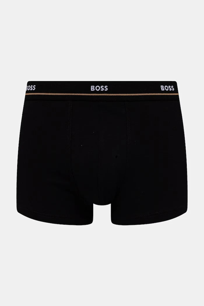 BOSS Erkek Pamuk ve Elastan Boxer Trunk 5P Essential 5’li
