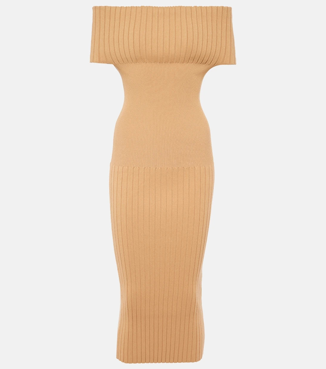Sportmax - Off-shoulder midi dress