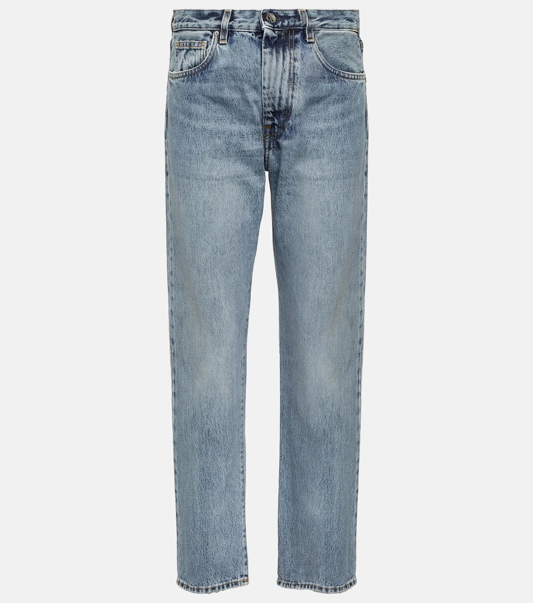 Toteme - Twisted Seam mid-rise straight jeans