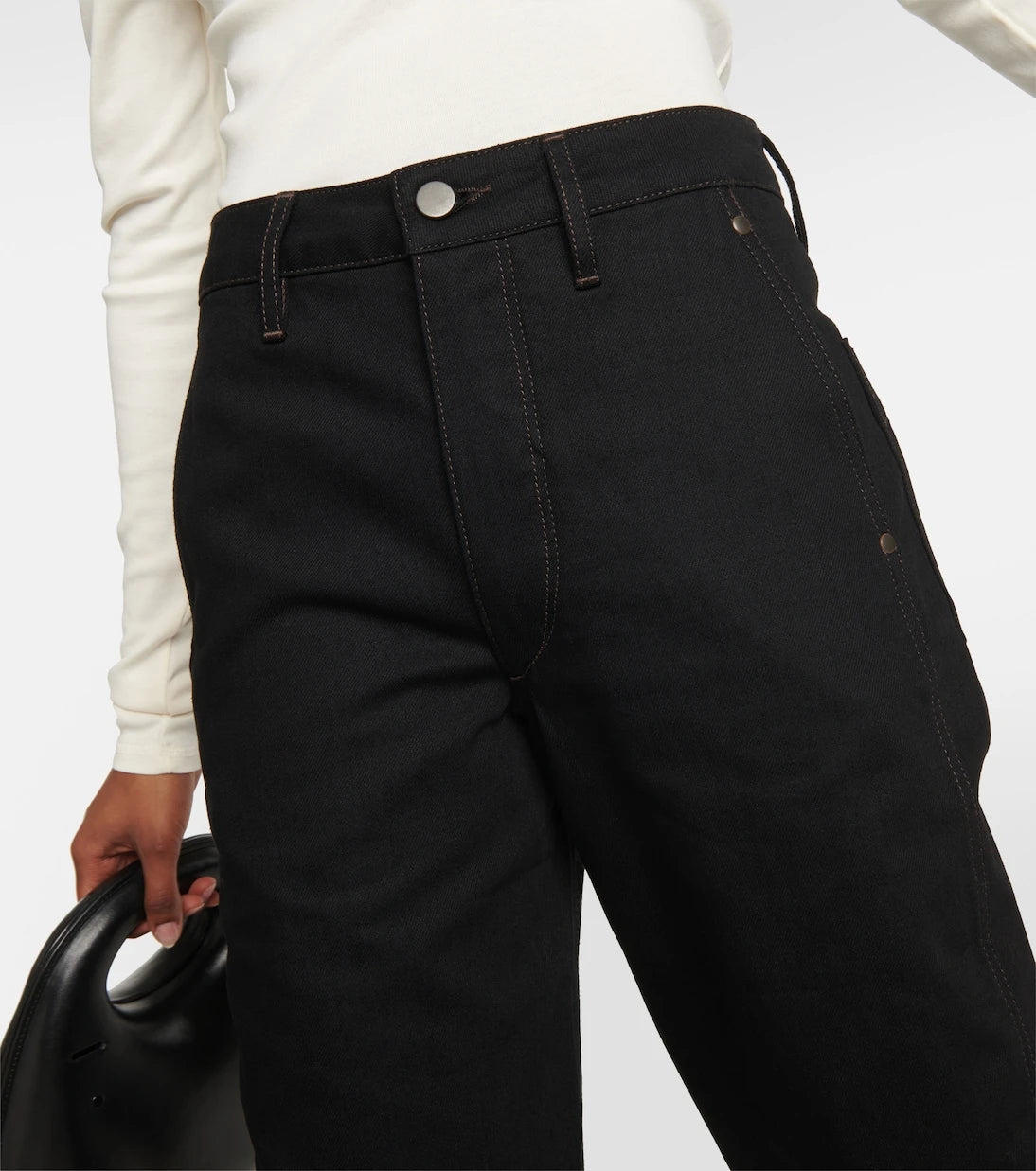 Lemaire - Mid-rise slim-straight jeans