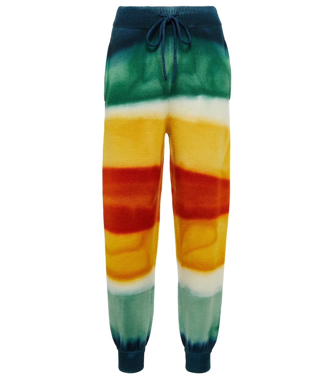 Alanui - Paradise striped sweatpants