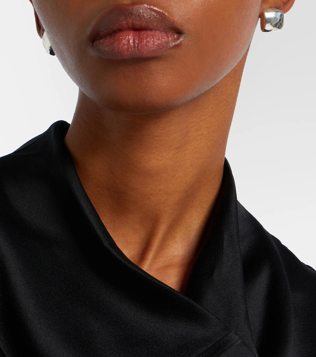 Déhanche - Tetra Small sterling silver earrings