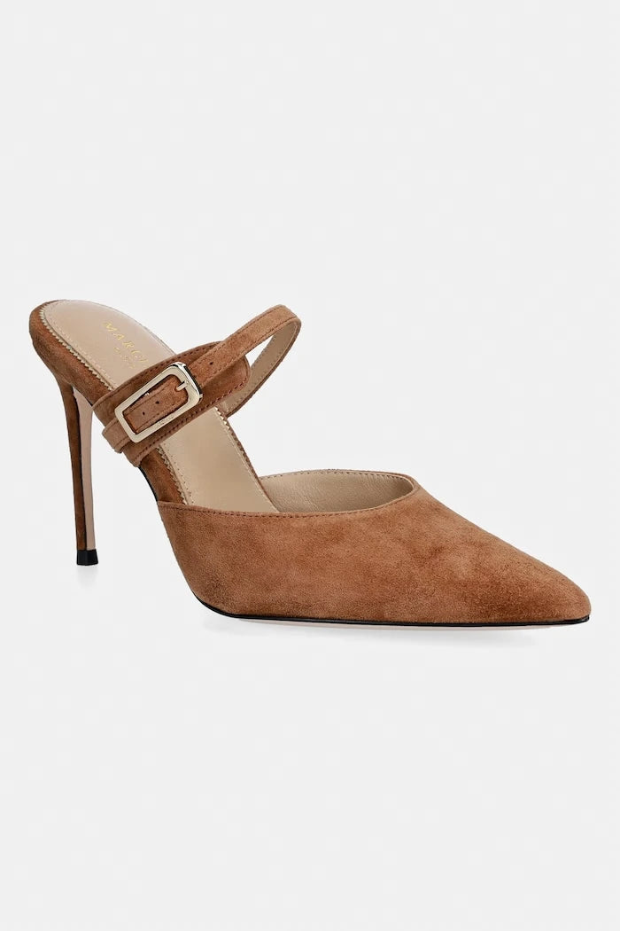 Marciano by Guess kadın süet ince topuklu terlikler