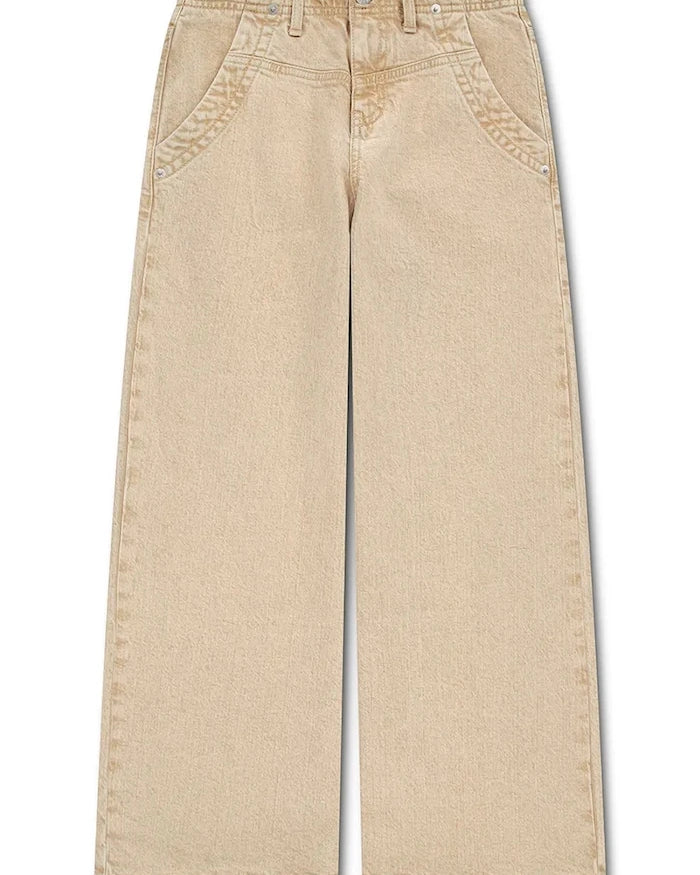 Çocuklar için wide leg jean '94 BAGGY WIDE LEG W/ YOKE