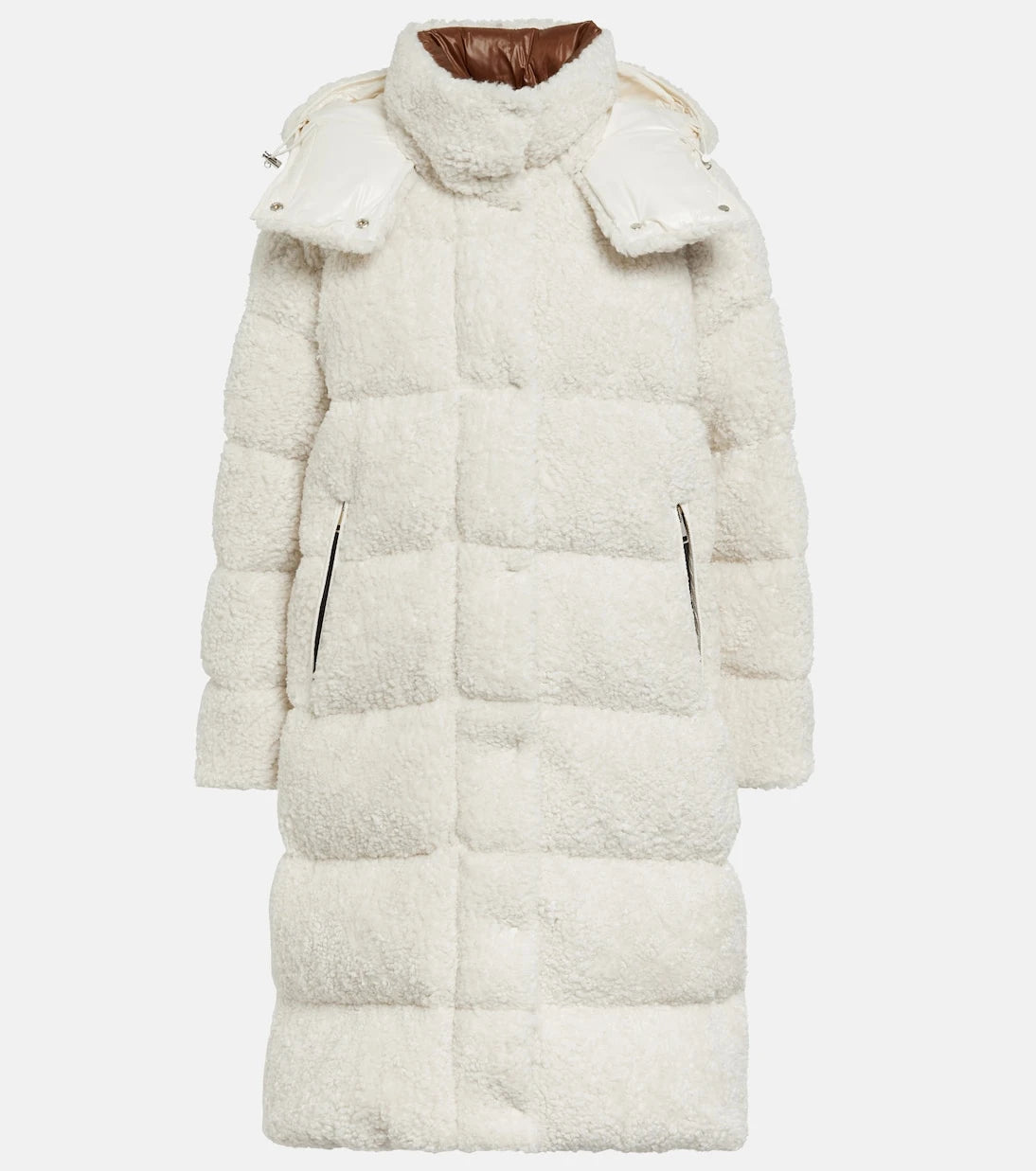 Moncler - Hainardia teddy down coat