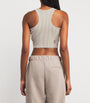 On Brown All-Day Ribbed Crop Top
