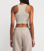 On Brown All-Day Ribbed Crop Top