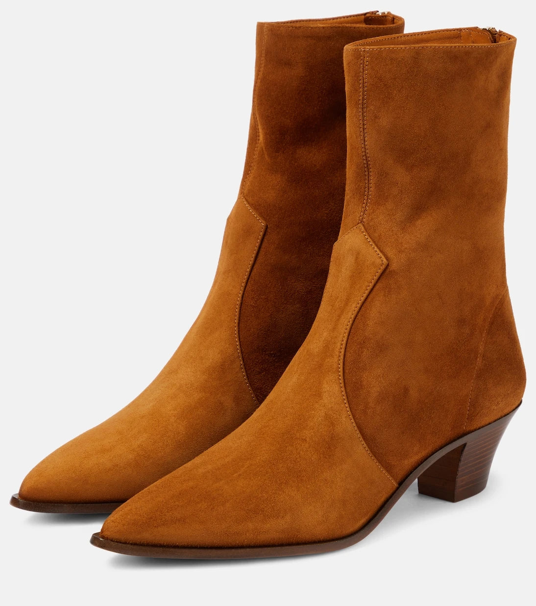 Aquazzura - Brunswick suede ankle boots
