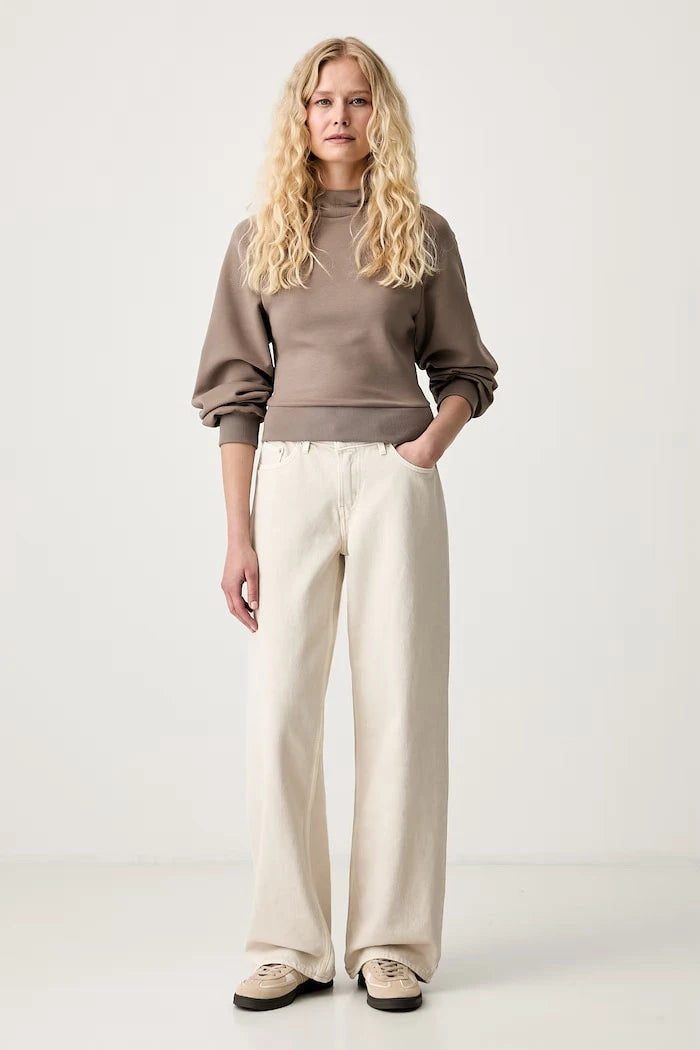 adidas kadın kapüşonlu modal Soft Lux sweatshirt