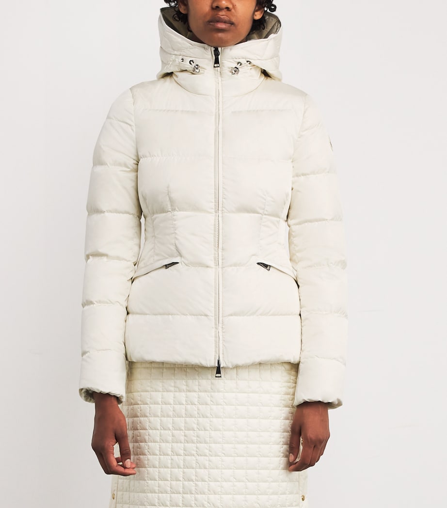 Moncler Ivory Down Water-Repellent Avoce Jacket