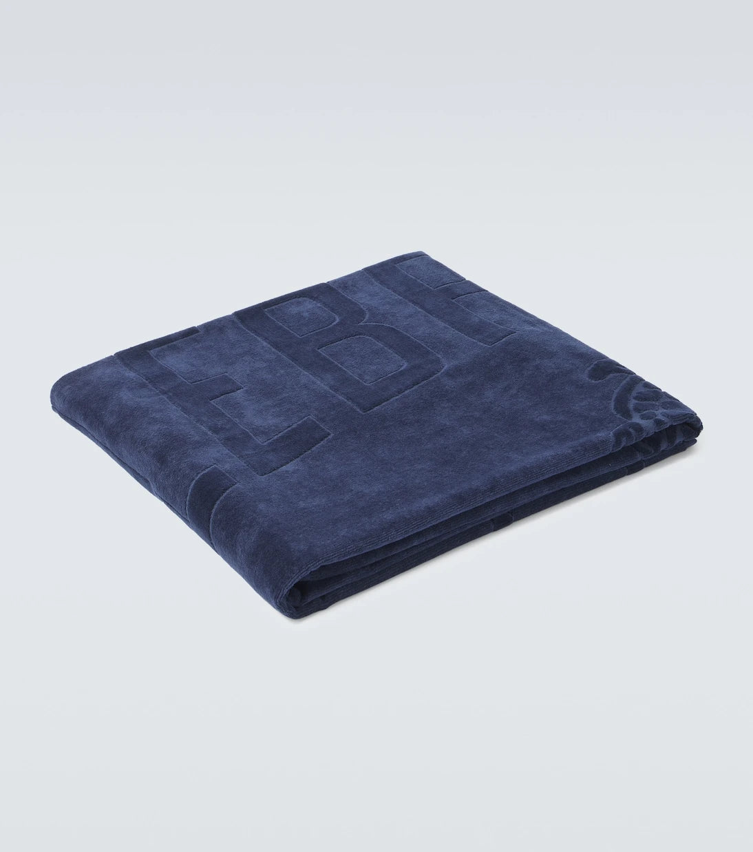 Vilebrequin - Sand logo cotton terry beach towel