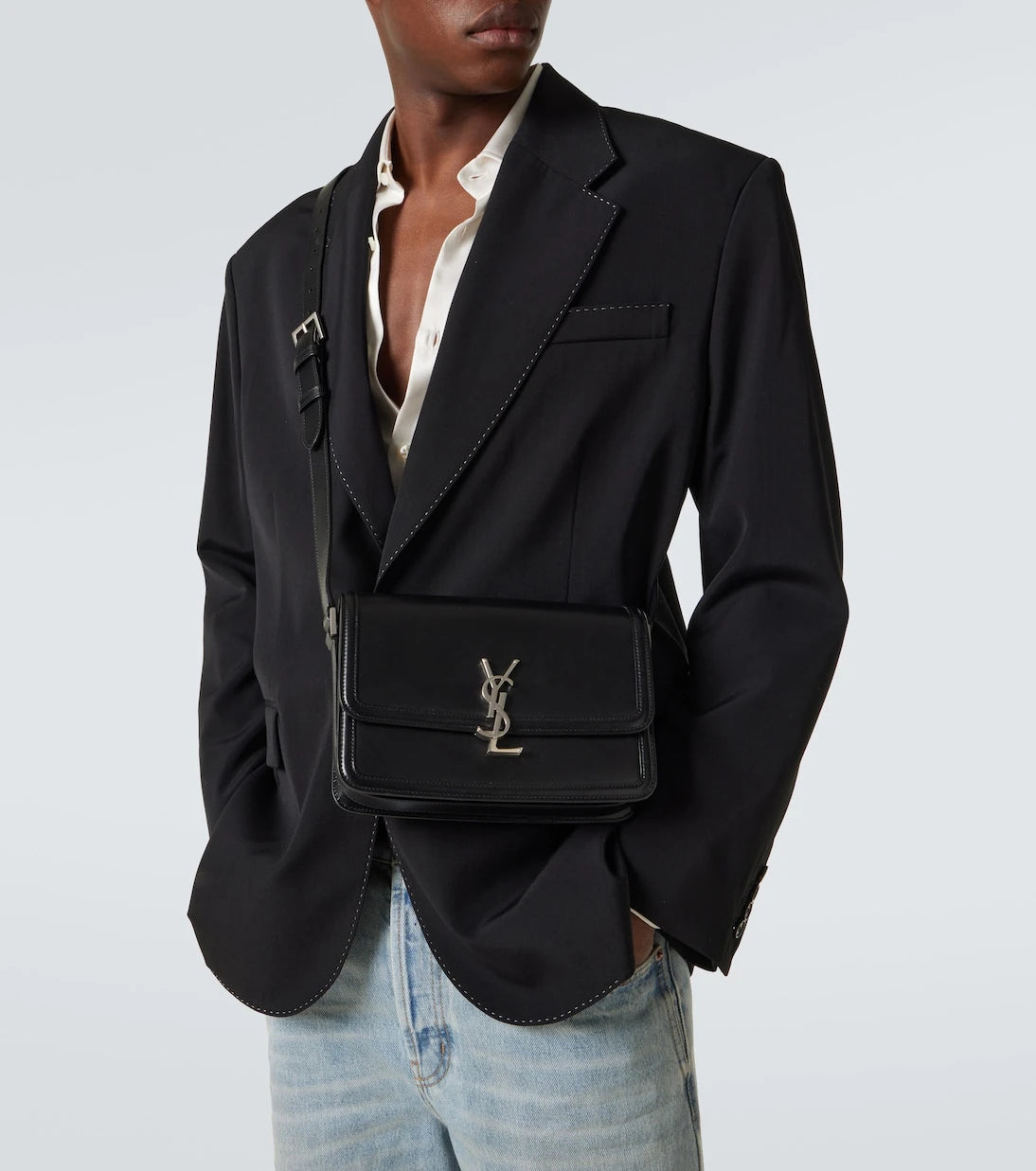 Saint Laurent - Solferino Medium leather crossbody bag