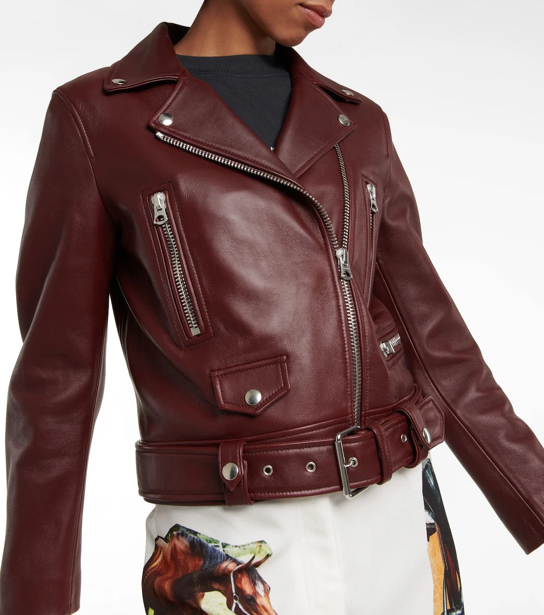 Acne Studios - Leather biker jacket