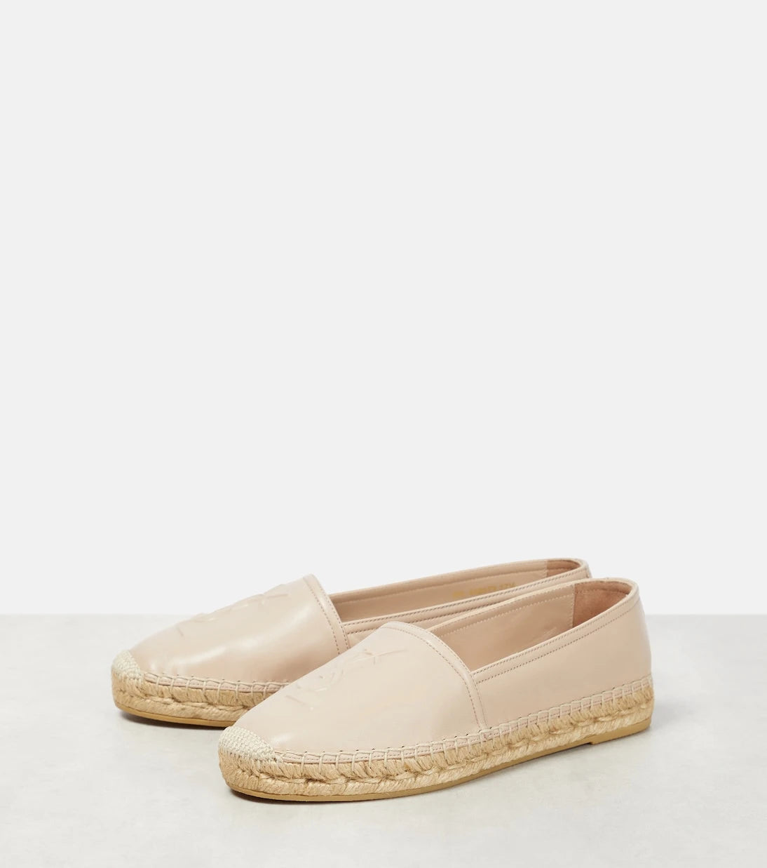 Saint Laurent - Monogram deri espadriller