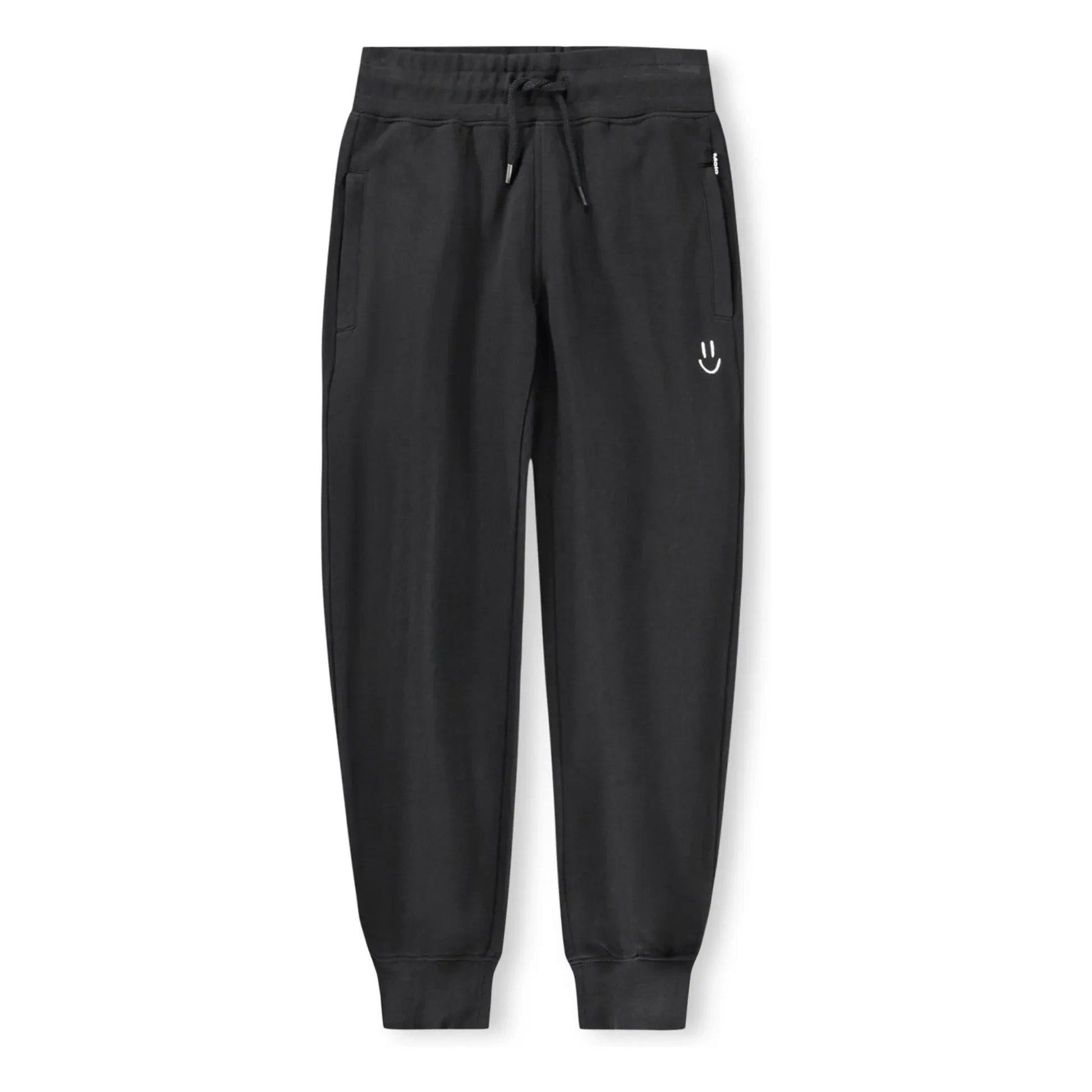 Molo - Alvar Smile organic cotton joggers | Black