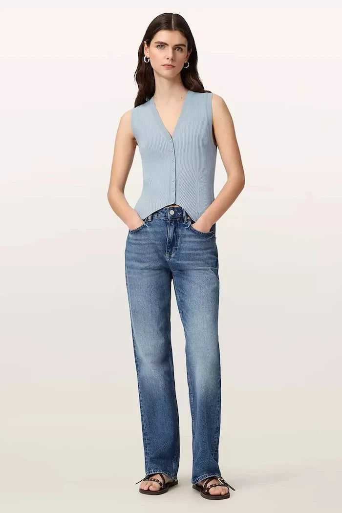 AllSaints топ дамски от вискоза